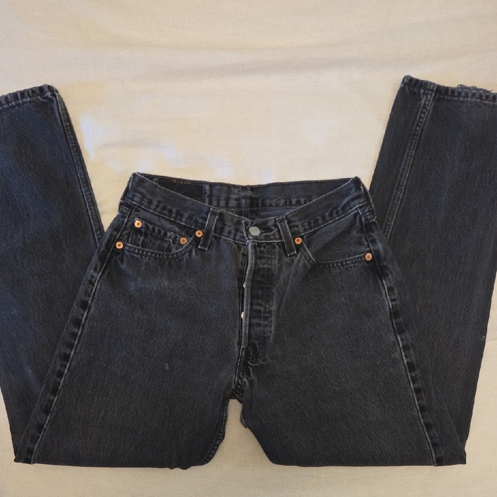 Vintage Levi's 501 Jeans Perfect Faded Black